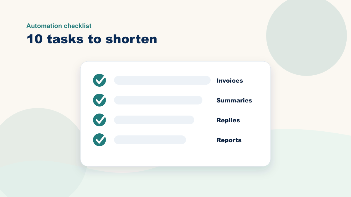 Miptor Task Examples 10 Repetitive Business Tasks AI Can Handle for You | Marc LaClear